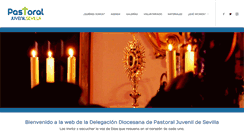 Desktop Screenshot of pastoraljuvenilsevilla.org